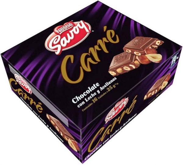 Chocolate Carre Mini Morado(Roxo) - 25g