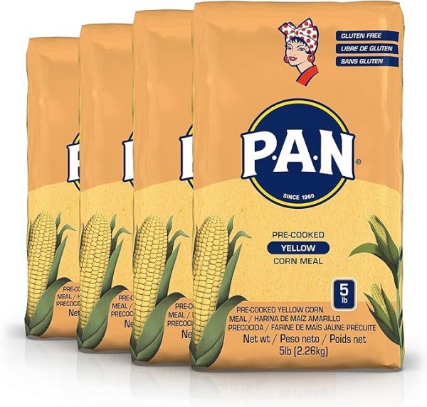 Farinha de milho amarela pré-cozida 1kg - Pan